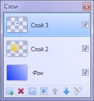 layerswindow Окно слоев