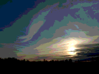 LewistonSunset_small_Posterize Меню «Коррекция»
